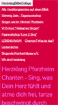 Mobile Screenshot of herzklang-pforzheim.de